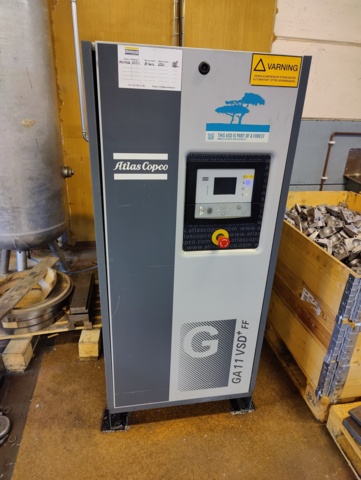 976264-3 Skruvkompressor Atlas Copco GA11VSD+FF