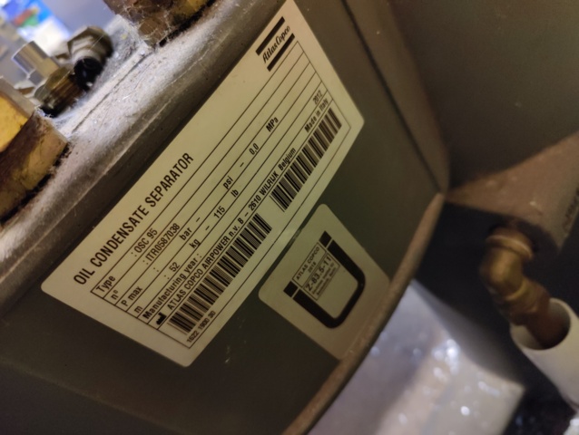 976264-9 Skruvkompressor Atlas Copco GA11VSD+FF