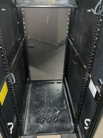 961418-4 4 server/computer cabinets IBM on wheels