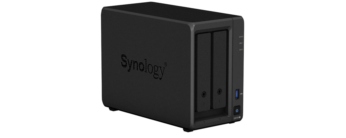 979026-2 2-bay NAS with support for 2 x M.2 SSD cache, Synology DiskStation DS720+