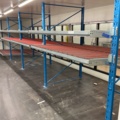961433-1 Pallet rack with roller tracks