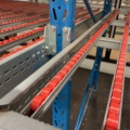 961433-9 Pallet rack with roller tracks