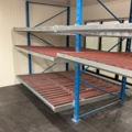 961433-11 Pallet rack with roller tracks