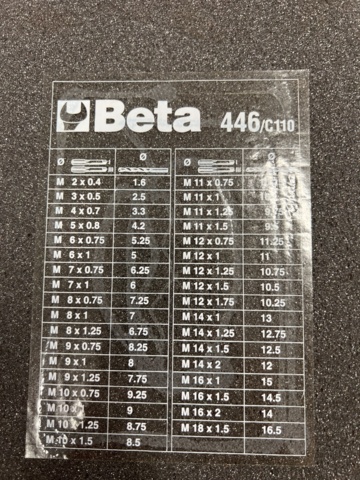 974218-3 Threading tool beta 446/c110