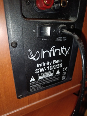 928721-5 Speaker package Infinity