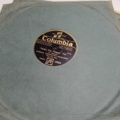 887947-20 Large stone cake / gramophone record collection