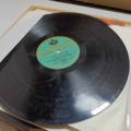 887947-27 Large stone cake / gramophone record collection