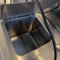 921024-4 Stainless bench with heating boxes & water bath