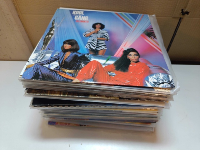 887951-1 Large LP record collection, approx. 65 records