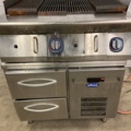 961492-7 Electrolux gas stove with fridge underneath