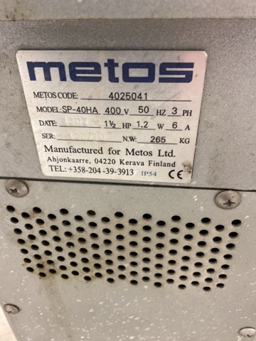 961495-14 Beater and mixing machine Metos