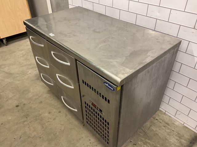 961496-7 Cooling bench with six drawers ACONA