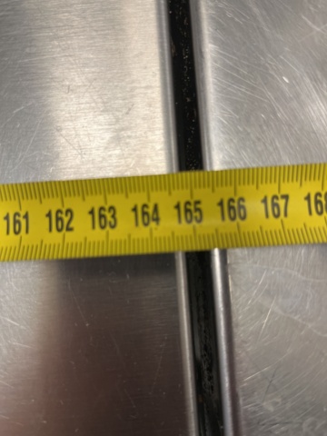 962528-13 Kylbänk med draglådor, kylränna 165x70x87