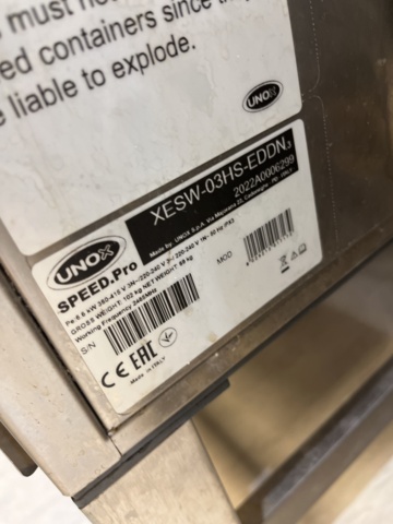 962546-5 UnoX Speed.Pro Oven 60x80x53 cm