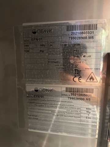 962551-6 Refrigerator from Coolpart By GEMM