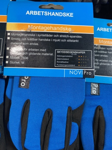 981764-8 Work gloves Novipro