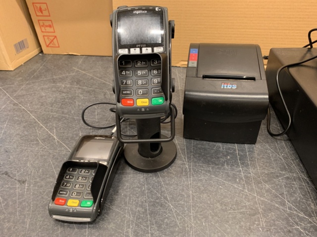 940834-6 Cash system Prox Ancon with cash drawer, receipt printer, card terminals