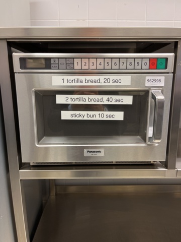 962598-1 Panasonic NE-1653 Microwave