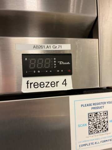 962601-4 Freezer from True T-23F-HC