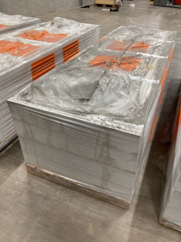 827293-5 Lot of plaster boards Fermacell 900x2700x12.5 mm