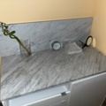 921063-7 Treatment bed & side furniture with stone slab