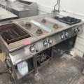 934854-1 Gas stove with grill function, Metos Moreno