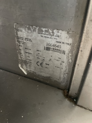 934854-7 Gas stove with grill function, Metos Moreno