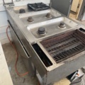 934854-6 Gas stove with grill function, Metos Moreno