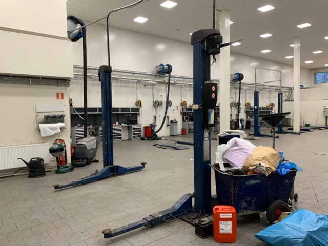 956091-5 2 pillar lift Stone lift Maestro 5 tons