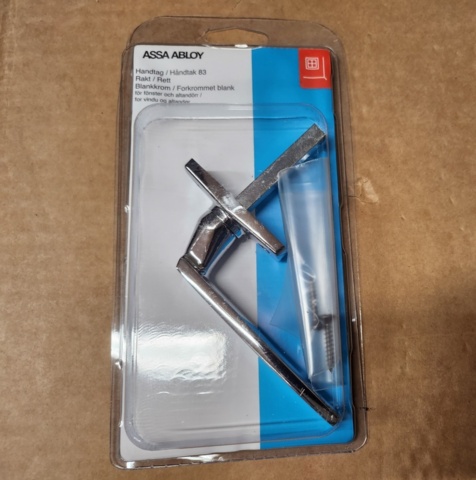 981987-3 18 Assa abloy handles for windows and doors, straight - Shipping included (L-)