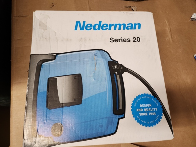 980074-2 Nederman cable reel with female, max 12 m, 3Gx1.5 - Shipping included