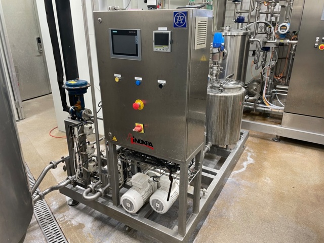 972690-1 Cream pasteurizer Inoxpa 300l/h, Fully automatic - 2017