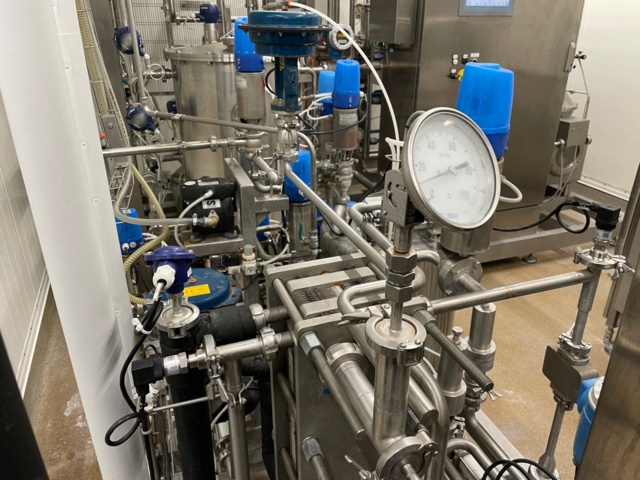 972690-7 Cream pasteurizer Inoxpa 300l/h, Fully automatic - 2017