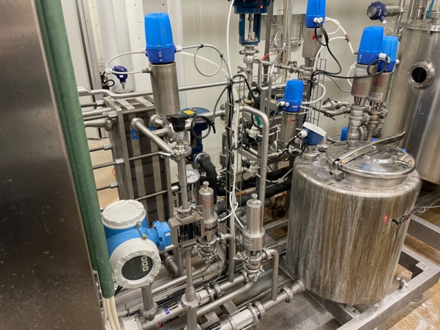 972690-10 Cream pasteurizer Inoxpa 300l/h, Fully automatic - 2017