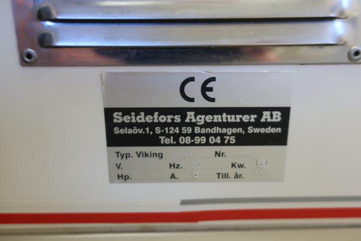 954291-6 Dough mixer, Viking, with meat grinder attachment