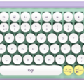 980265-2 Trådlöst tangentbord Logitech POP Keys Wireless Mechanical Keyboard With Emoji Keys - Daydream Mint