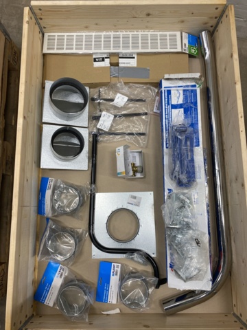 983060-12 Assortment of ventilation items etc