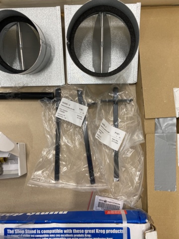 983060-16 Assortment of ventilation items etc