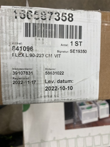 983060-22 Assortment of ventilation items etc