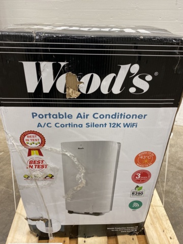 983061-4 Air conditioning Woods AC Cortina Silent 12K WiFI