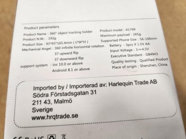 983251-4 30 pcs Mobile holder with AI tracker that follows your movements - Shipping included