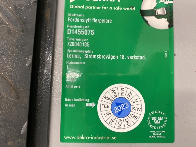 979550-3 2-pillar lift Nexion LE CW 2PLH GC 3.5