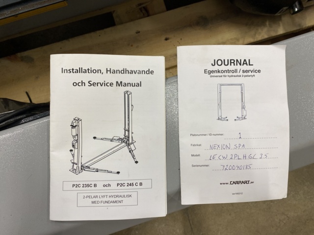 979550-7 2-pillar lift Nexion LE CW 2PLH GC 3.5