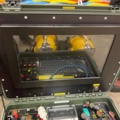 931811-14 Heavy diving system with helmets, surface panel, tubes, vests, hose etc