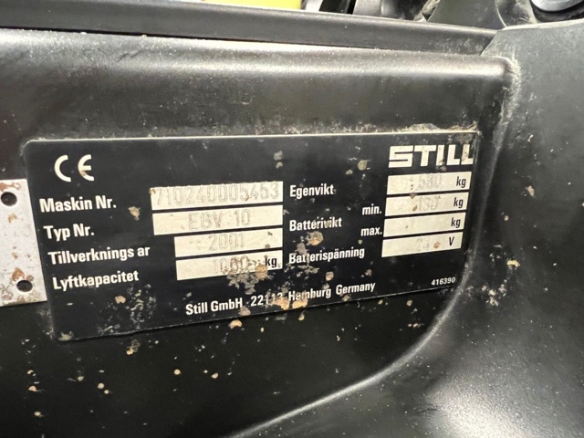 983465-7 High lift Still EGV10 -2001