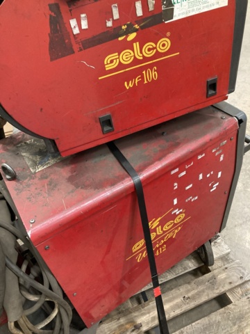 983074-17 Welding Selco Unistep 412 with feeder Selco WF106 inc a spare parts machine