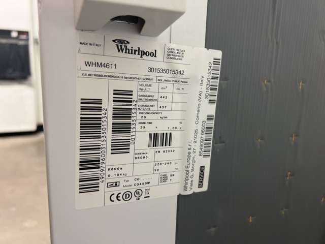814880-6 Freezer box Whirlpool
