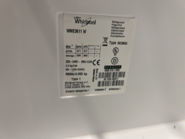 814883-4 Refrigerator Whirlpool
