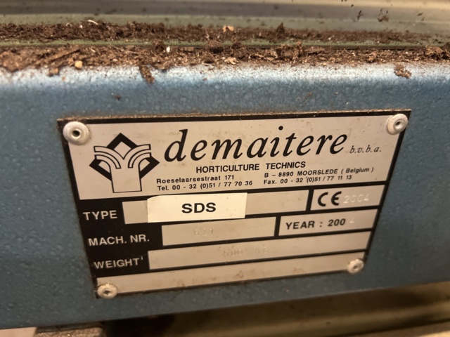 982531-3 Planting machine Demtec kv98 -2002