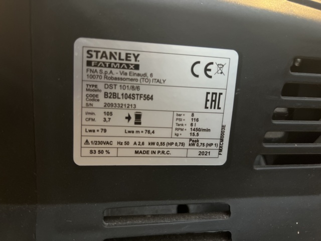 982539-3 Kompressor Stanley